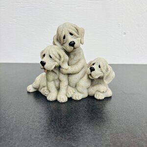 Quarry Critters Second Nature Design Petie Pepe Pooch Figurine Statue Dogs 2001